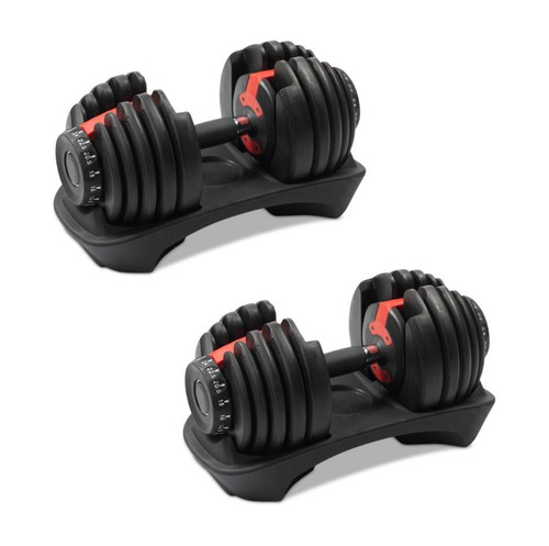 24kg adjustable dumbbell - adjustable,