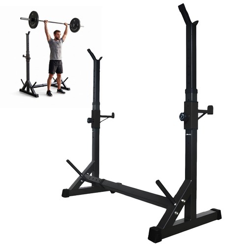 Barbell rack squat - rack,
