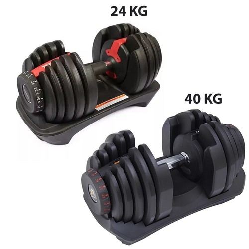 Adjustable dumbbell 24kg - adjustable,